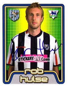 Sticker Rob Hulse - Premier League Inglese 2004-2005 - Merlin