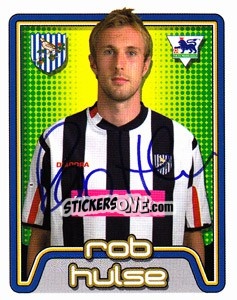 Sticker Rob Hulse - Premier League Inglese 2004-2005 n. 569 - Merlin
