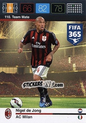 Cromo Nigel de Jong