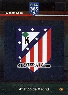 Sticker Team Logo - FIFA 365: 2015-2016. Adrenalyn XL - Nordic edition n. 13 - Panini