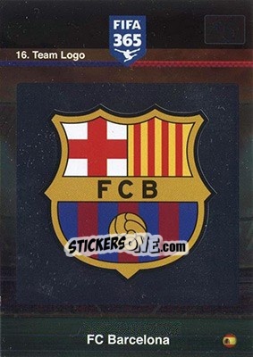 Sticker Team Logo - FIFA 365: 2015-2016. Adrenalyn XL - Nordic edition n. 16 - Panini