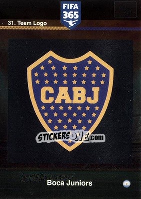 Sticker Team Logo - FIFA 365: 2015-2016. Adrenalyn XL - Nordic edition n. 31 - Panini