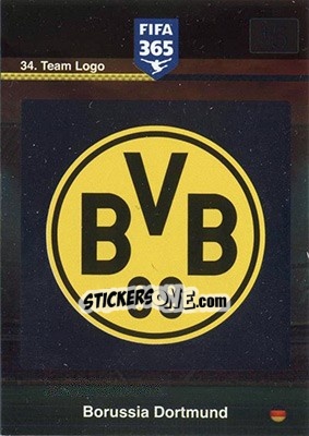 Sticker Team Logo - FIFA 365: 2015-2016. Adrenalyn XL - Nordic edition n. 34 - Panini