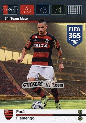 Sticker Pará - FIFA 365: 2015-2016. Adrenalyn XL - Nordic edition n. 54 - Panini
