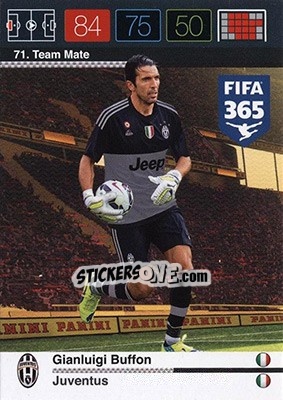 Sticker Gianluigi Buffon - FIFA 365: 2015-2016. Adrenalyn XL - Nordic edition - Panini