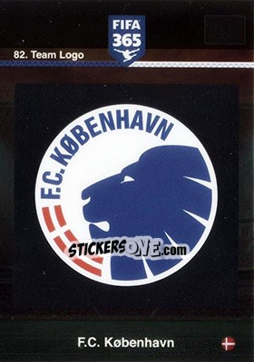 Sticker Team Logo - FIFA 365: 2015-2016. Adrenalyn XL - Nordic edition n. 82 - Panini