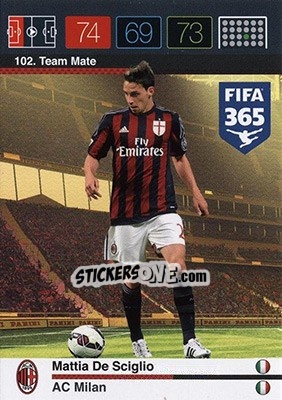 Cromo Mattia De Sciglio