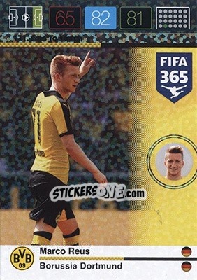 Sticker Marco Reus - FIFA 365: 2015-2016. Adrenalyn XL - Nordic edition n. 171 - Panini