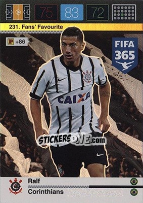 Cromo Ralf - FIFA 365: 2015-2016. Adrenalyn XL - Nordic edition n. 231 - Panini