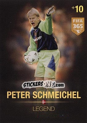 Sticker Peter Schmeichel - FIFA 365: 2015-2016. Adrenalyn XL - Nordic edition - Panini