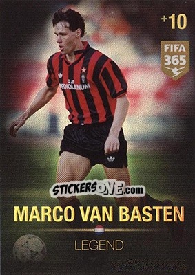 Sticker Marco van Basten - FIFA 365: 2015-2016. Adrenalyn XL - Nordic edition - Panini
