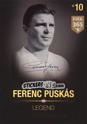Cromo Ferenc Puskás - FIFA 365: 2015-2016. Adrenalyn XL - Nordic edition - Panini