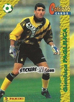 Sticker Gianluca Pagliuca - Calcio Cards 1995-1996 n. 29 - Panini
