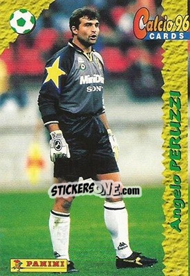 Sticker Angelo Peruzzi - Calcio Cards 1995-1996 n. 30 - Panini