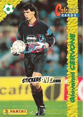 Sticker Giovanni Cervone - Calcio Cards 1995-1996 n. 35 - Panini