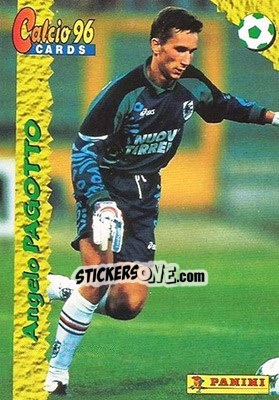 Sticker Angelo Pagotto - Calcio Cards 1995-1996 n. 36 - Panini