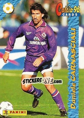 Sticker Daniele Carnasciali - Calcio Cards 1995-1996 n. 37 - Panini
