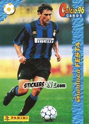 Sticker Gianluca Festa - Calcio Cards 1995-1996 n. 40 - Panini