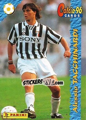Sticker Alessio Tacchinardi - Calcio Cards 1995-1996 n. 44 - Panini