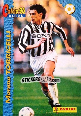 Figurina Moreno Torricelli - Calcio Cards 1995-1996 - Panini