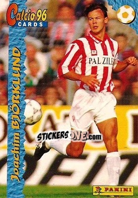 Sticker Joachim Björklund - Calcio Cards 1995-1996 n. 63 - Panini