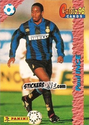 Sticker Paul Ince - Calcio Cards 1995-1996 - Panini