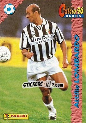 Sticker Attilio Lombardo - Calcio Cards 1995-1996 n. 73 - Panini
