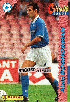 Sticker Alain Boghossian - Calcio Cards 1995-1996 n. 81 - Panini