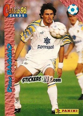 Sticker Dino Baggio - Calcio Cards 1995-1996 n. 83 - Panini
