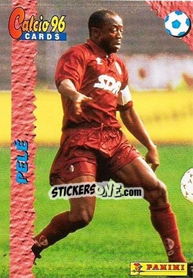Sticker Pele-Abedi Ayew - Calcio Cards 1995-1996 n. 90 - Panini
