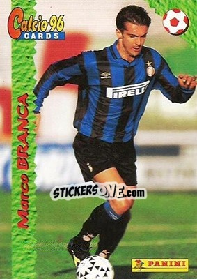 Sticker Marco Branca - Calcio Cards 1995-1996 n. 94 - Panini