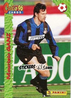 Sticker Maurizio Ganz - Calcio Cards 1995-1996 - Panini