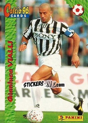 Sticker Gianluca Vialli - Calcio Cards 1995-1996 n. 98 - Panini