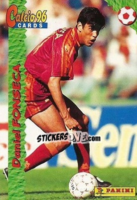 Sticker Daniel Fonseca - Calcio Cards 1995-1996 n. 111 - Panini