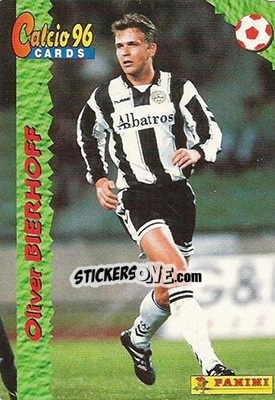 Sticker Oliver Bierhoff - Calcio Cards 1995-1996 n. 114 - Panini