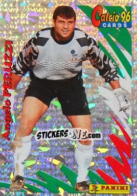 Sticker Angelo Peruzzi - Calcio Cards 1995-1996 n. 117 - Panini