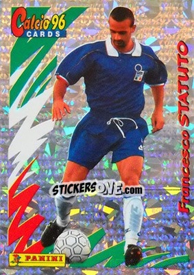 Figurina Francesco Statuto - Calcio Cards 1995-1996 - Panini