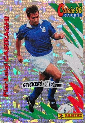 Sticker Pierluigi Casiraghi - Calcio Cards 1995-1996 n. 130 - Panini
