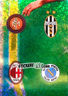 Sticker Checklist 4 - Calcio Cards 1996-1997 n. 4 - Panini