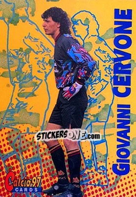 Sticker Giovanni Cervone - Calcio Cards 1996-1997 - Panini