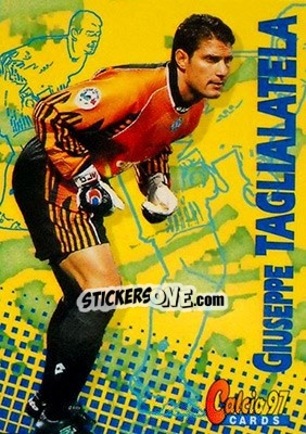 Sticker Giuseppe Taglialatela - Calcio Cards 1996-1997 n. 15 - Panini