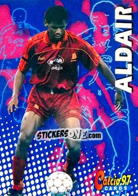 Sticker Aldair Nascimento Dos Santos - Calcio Cards 1996-1997 n. 21 - Panini