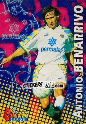 Sticker Antonio Benarrivo - Calcio Cards 1996-1997 n. 39 - Panini