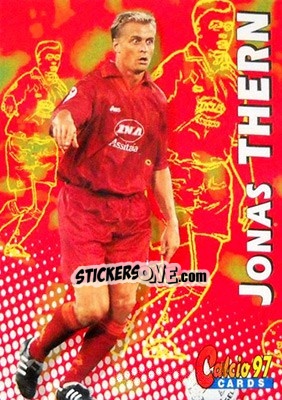 Sticker Jonas Thern - Calcio Cards 1996-1997 - Panini