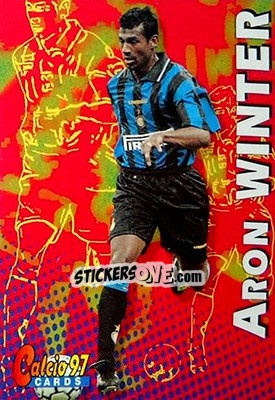 Sticker Aron Winter - Calcio Cards 1996-1997 n. 54 - Panini