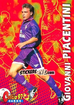 Cromo Giovanni Piacentini - Calcio Cards 1996-1997 n. 59 - Panini