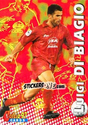 Sticker Luigi Di Biagio - Calcio Cards 1996-1997 - Panini