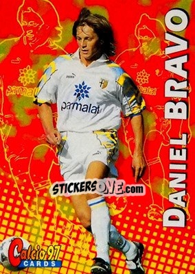 Sticker Daniel Bravo - Calcio Cards 1996-1997 - Panini