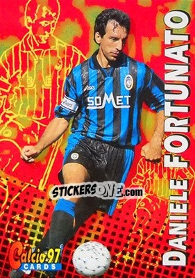 Sticker Daniele Fortunato - Calcio Cards 1996-1997 - Panini