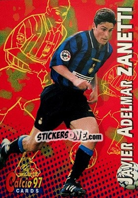 Cromo Javier Zanetti - Calcio Cards 1996-1997 - Panini